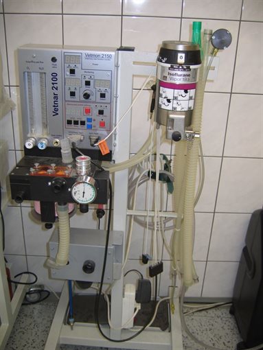 Přístroj pro inhalační anestézii